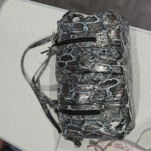 GENNA de Rossi XLarge purse‎ snake skin - Picture 15 of 16